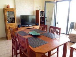 Kitchen and Lounge area of luxury house to rent Arinaga