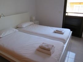 Bedroom of beach front to let Gran Canaria