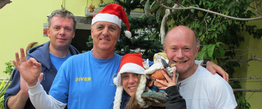 Dive centre gran canaria at Christmas and New Year