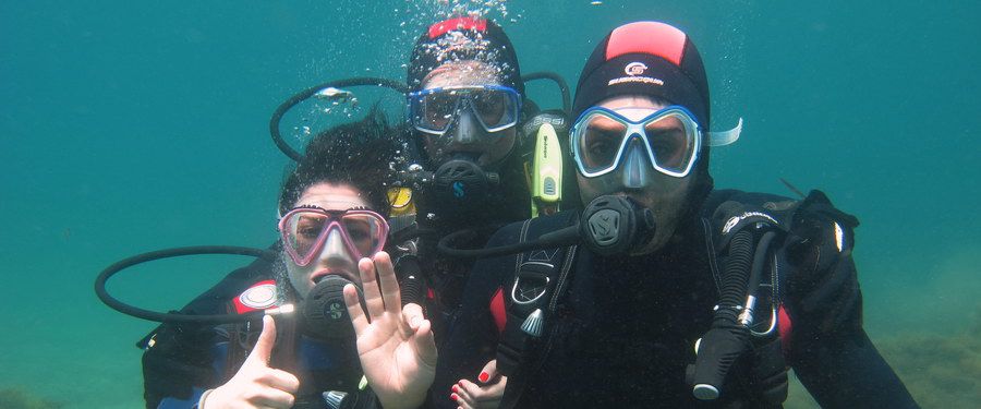 prueba de buceo o buceo-experiencia Gran Canaria